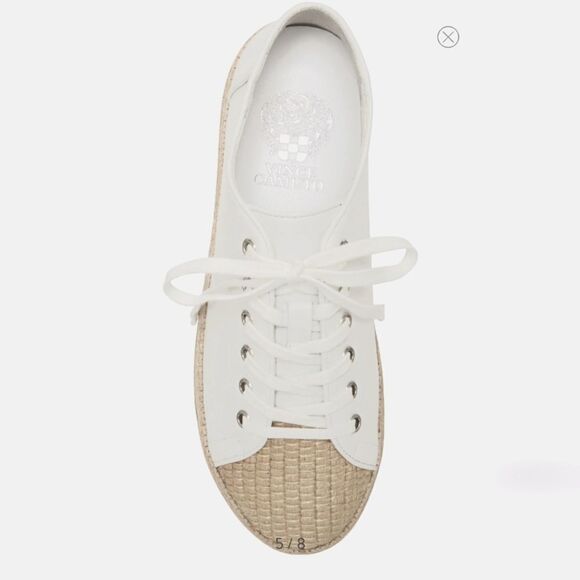 Vince Camuto Calitrie Platform Jute-Toe Sneakers Sz 8 - Picture 4 of 16